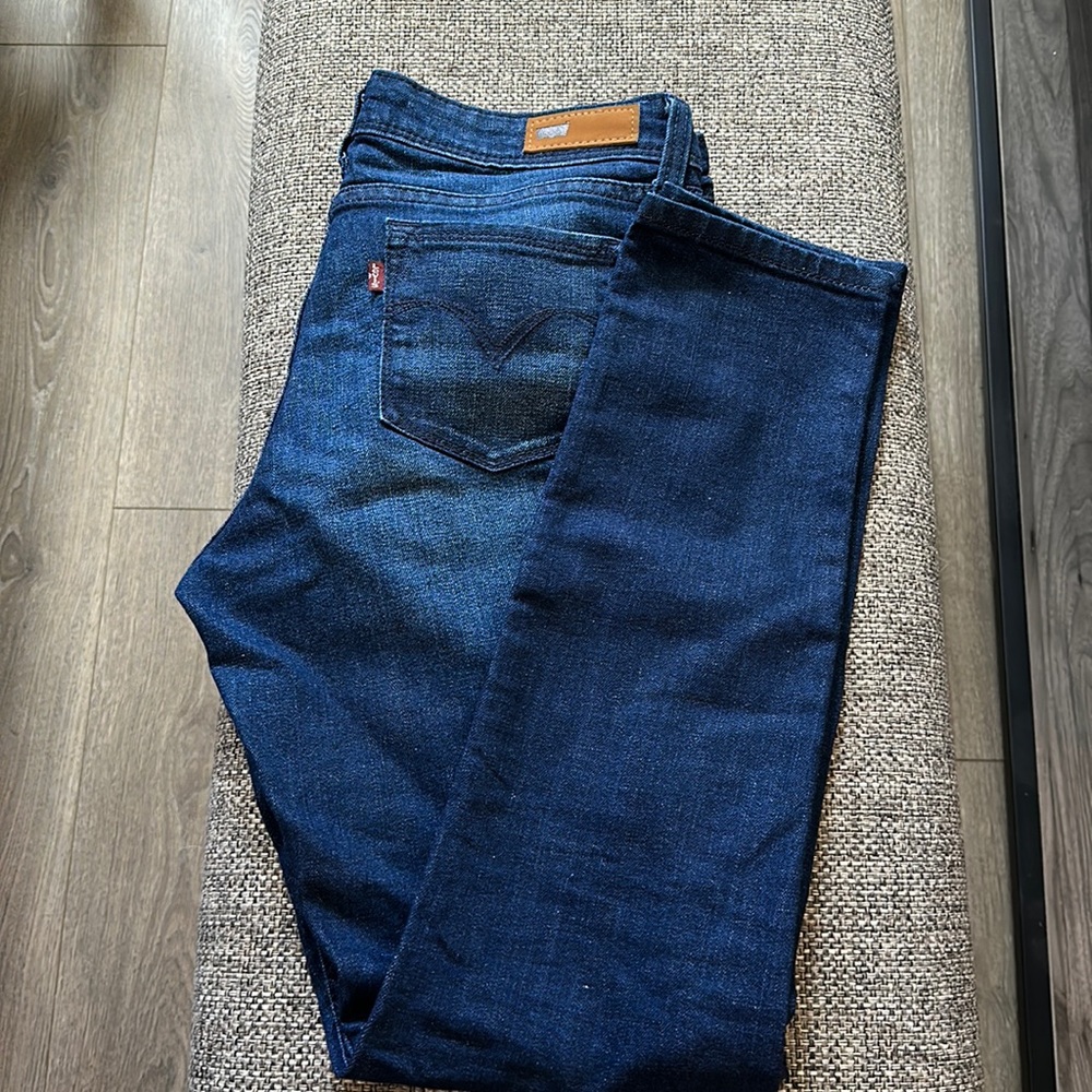 Levi’s Demi Curve Blue Jeans